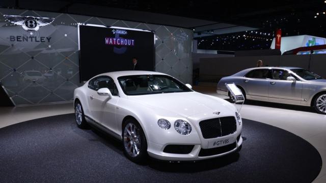 Bentley Continental GT V8 S al Salone di Detroit