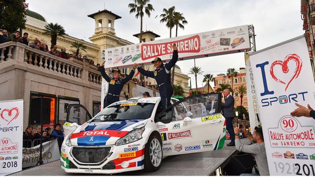 Rally di Sanremo: Vince ancora Andreucci