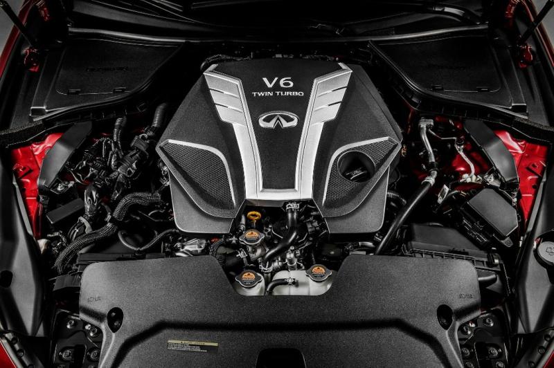 Nuovo motore Infiniti 3.000 cc V6 bi-turbo