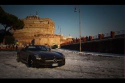 MERCEDES SLS AMG Roadster per Roma