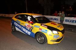 Suzuki Baleno SR debutto vincente al Rally di Roma