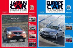 Week #1 - Febbraio JapanCar e EuropeCar Magazine