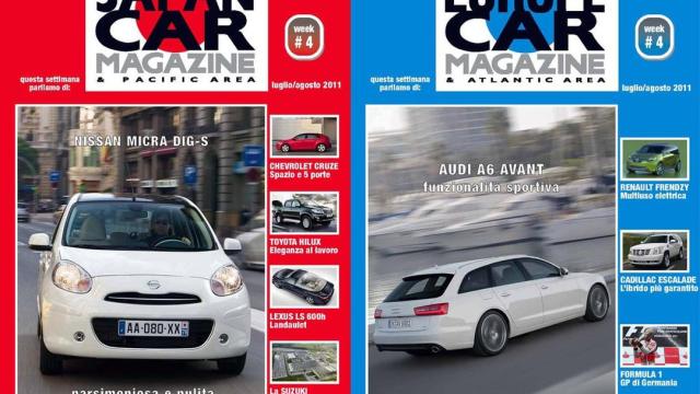 Week #4 - Lug-Ago JapanCar e EuropeCar Magazine