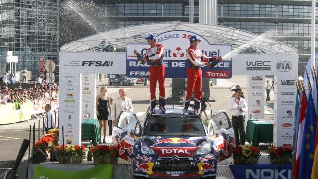 WRC Francia, vince Ogier