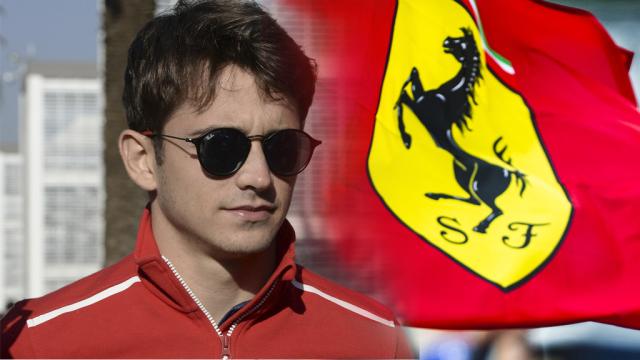 F1 2019. Charles Leclerc in Ferrari