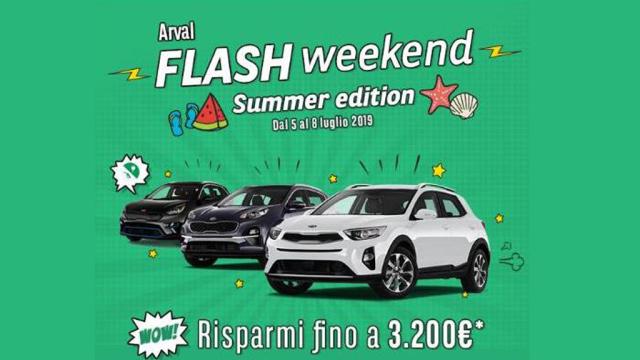 Arval Italia e il Flash Weekend Summer Edition