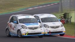 smart EQ fortwo e-cup a Vallelunga
