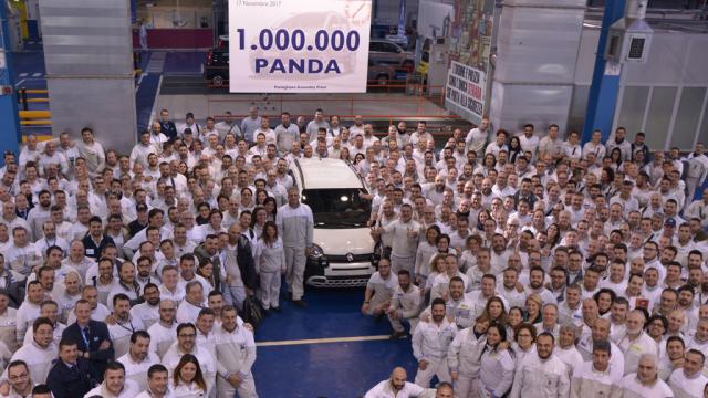 Un milione di esemplari, festa grande per la Fiat Panda