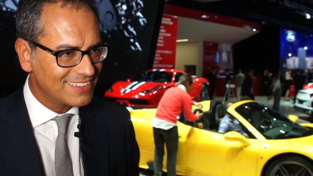 Flavio Manzoni, Vice-President del Design Ferrari