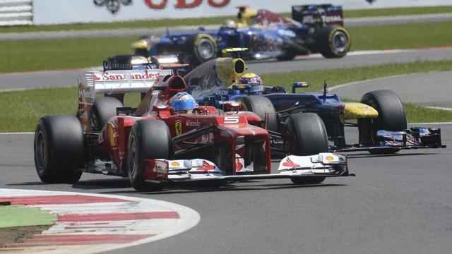 GP d’Inghilterra Vince Webber, Alonso 2°