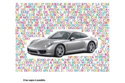 L’auto e la campagna pubblicitaria Porsche