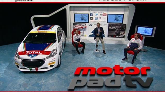 Michele Tassone, Pilota Rally Junior e Carlo Leoni, Peugeot Italia