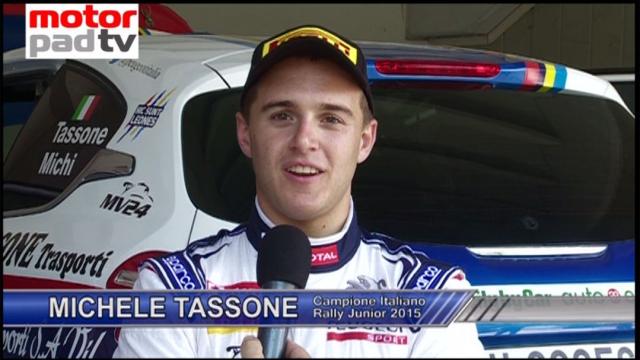 Michele Tassone, Pilota Rally Junior Team Peugeot