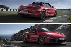 Porsche: le nuove due posti GTS Boxster e GTS Cayman