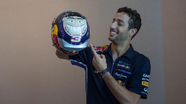 Nuovo Casco per Ricciardo 
