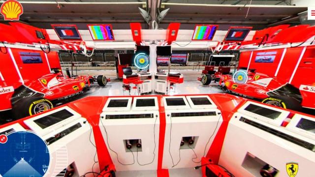 Scuderia Ferrari Uncovered by Shell