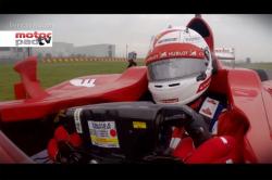 Il debutto di Vettel sulla Ferrari