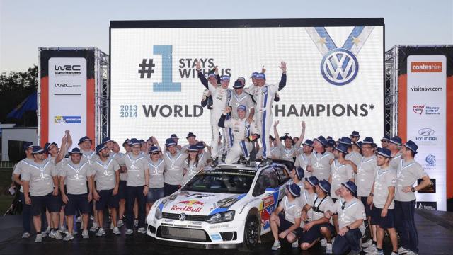 Volkswagen Campione del Mondo Rally 2014