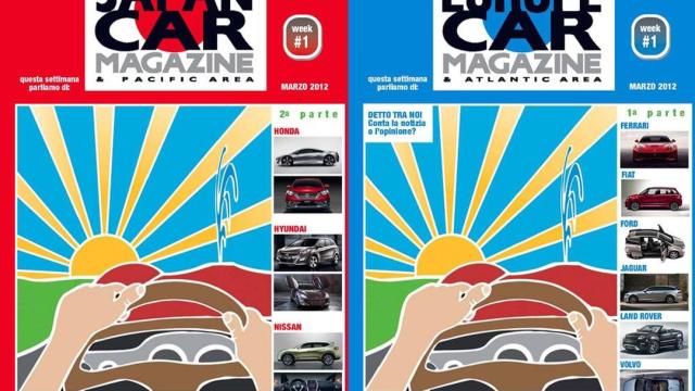 Week #1 - Marzo JapanCar e EuropeCar Magazine