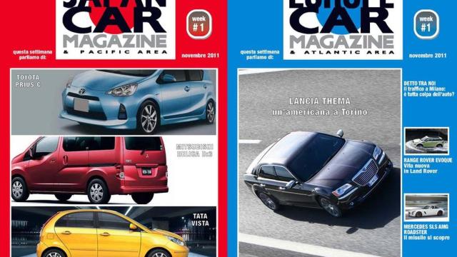Week #1 - Novembre JapanCar e EuropeCar Magazine