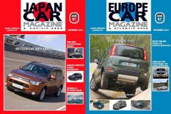 Week #1 - Novembre JapanCar e EuropeCar Magazine