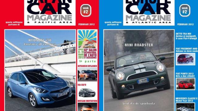 Week #2 - Febbraio JapanCar e EuropeCar Magazine