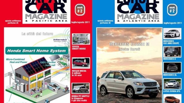 Week #2 - Lug-Ago JapanCar e EuropeCar Magazine