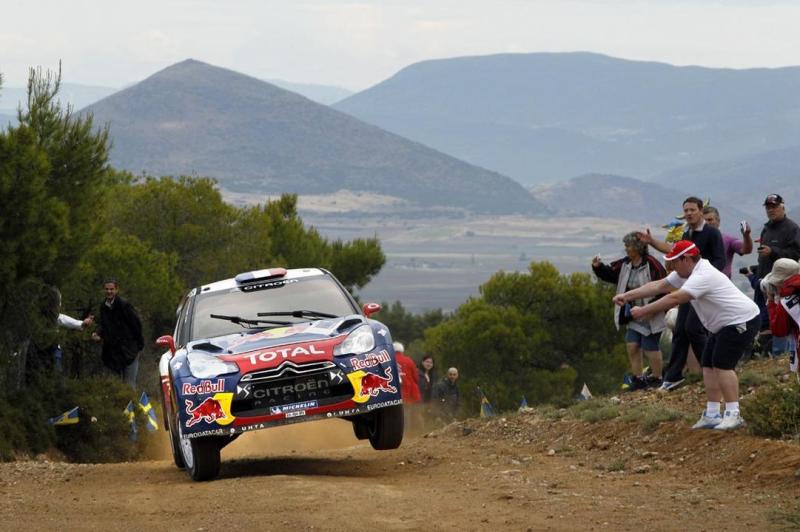 WRC Grecia Loeb allunga
