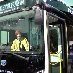 Toyota Sora, il primo autobus a celle a combustibile in Giappone