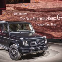 La nuova generazione della Mercedes Classe G al NAIAS 2018