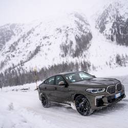 BMW X6, la regina delle nevi